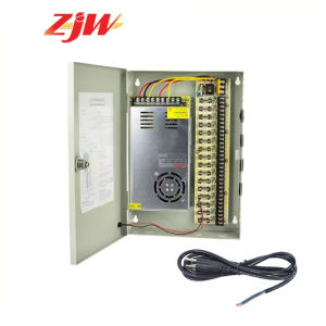 ZJW 4/9/18 Channel 12V 5A/10A/20A/30A Fused Centralized Distributed Power Supply  With