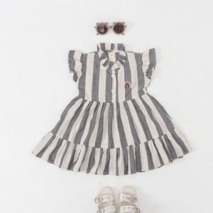 Little Esquina Dress anak lengan pendek 1 sampai 6 Tahun LE 2106