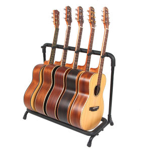 จัดส่งเร็วใน 24 ชม. ที่วางกีตาร์ ขาตั้งกีตาร์ วางได้ 5 ตัว ทำจากเหล็ก หุ้มฟองน้ำอย่างดี พับเก็บได้ สินค้าพร้อมส่งจากไทย By Superkidz