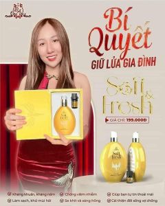 Dung Dịch Vệ Sinh Phụ Nữ Đông Anh 120ml Soft Fresh Collagen X3 Giúp Ngăn Mùi - Dưỡng Ẩm