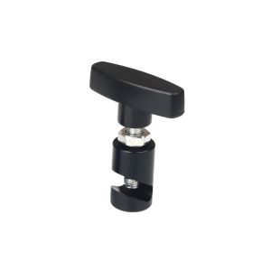 ANQII Aluminum Body Hood Support Holder Open Slot Adjustable Clamp Gas Strut Clamp Accessories T-handle Grip Gas Spring Stopper Universal Fit