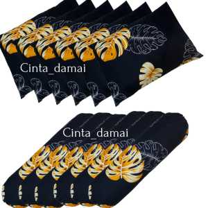 promo sarung bantal dan guling murah dewasa bahan katun polymicro adem untuk tidur motif polos karakter anak