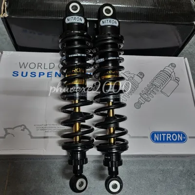 Phuộc nhún sau Nitron gắn xe Dream Wave Future Sirius Jupiter Taurus Axelo 87 Ellegant Cub 330mm 280mm