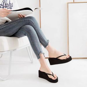 (HCM) Dép kẹp xỏ ngón cao 7phân BEBE quai mảnh đế xốp cao su siêu nhẹ thời trang cho Nữ iDÉP DL097