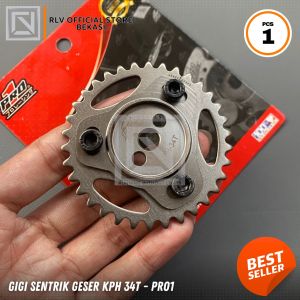 GIGI SENTRIK KETENG TIMING SUPRA X 125 KARISMA KIRANA 34 T