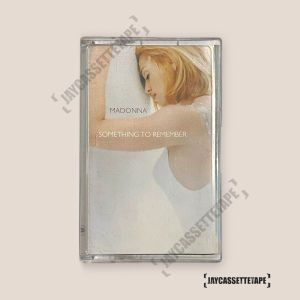 Madonna อัลบั้ม Something To Remember เทปเพลง เทปคาสเซ็ต เทปคาสเซ็ท Cassette Tape เทปเพลงสากล