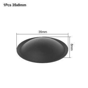 FB5G 1Pcs 30-150mm Speaker Dust Cap Woofer PP Cone Cover  Black Audio Speaker Protector Speaker Accessories