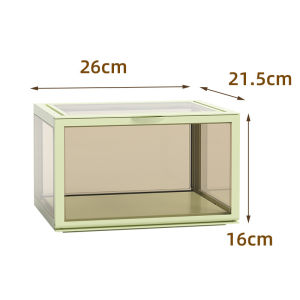 【Fans Tone】Blind Box Storage Display Magnetic Acrylic Dust-proof Doll Display Cabinet Toy Manual Display Shelf Childrens Shoe Storage Organizer