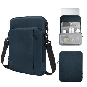 MoKo 13.3-14 Inch Laptop Sleeve Bag Notebook Carrying Case with Pocket Fits New MacBook Pro M3/M2 14" /13" M2/M1 Pro/M1 Max 14.2 2023-2021/Air 13.6" M2 2022 Surface Pro 9/8 13" Laptop Carrying Case with Shoulder Strap