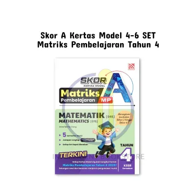 [Intelligent] (2026) Pelangi: Skor A Kertas Model Matrik Pembelajaran Tahun 4 BM BI Matematik Sains - Ujian Akhir