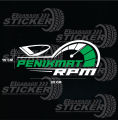 Stiker mobil daihatsu penikmat rpm cutting stiker kaca belakang mobil daihatsu. 
