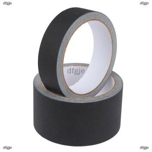 [COD] dfgje Black Gaffer Tape No Residue Non-Reflective Easy Tear Book Repair Tape Matte