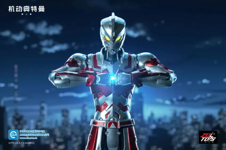 ZD Toys Ultraman Suit Anime Series Action Figures - Ace