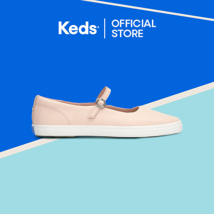 KEDS Women Square Toe Mary Jane Leather-WH68360 Lazada Indonesia