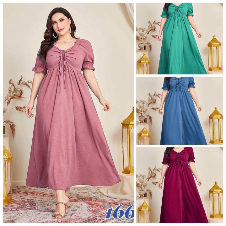 Lazada plus size dress best sale