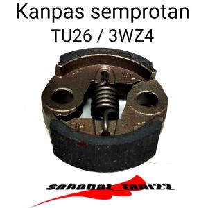 Clutch Shoes Kain Klos Kanpas Kopling tu26 3wz4 Kampas Kopling TU26 Mesin Semprot Hama tu26