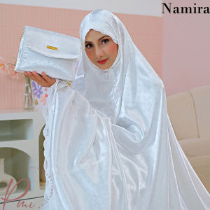 Melika - Mukena Dewasa 3IN1Jacquard Silk Armani Premium Namira