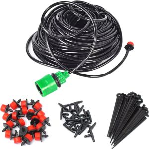 [Gia dụng tiện ích] Hệ Thống Tưới Phun Sương Tự Động - Làm Mát Căn Nhà Cây Cảnh - Bộ gồm 10m dây( 6mm ) và 12 béc phun