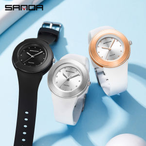 SANDA Luxury Brand Fashion Simple Sports Watch Waterproof Quartz Dress Women Watches