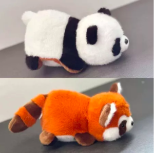 Thú nhồi bông capybara biến hình hai mặt cute - Size từ 38 đến 55cm - Quà tặng gấu bông Kanda gấu đỏ capybara lộn hai mặt 2in1