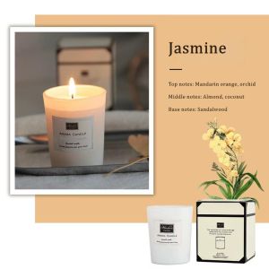 50g Soy Scented candles for room aroma scented candle Scented Candles for home candles for cemetery wholesale candle scented home fragrance candles for all souls day with design scented candles for giveaways