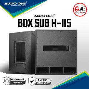 Audio One Subwoofer 15 18 inch AudioOne AKTIF H Series Power 1200watt Sound System Lapangan Professional | GA