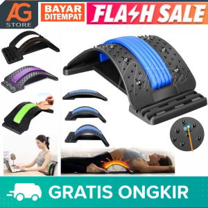 Sandaran Lumbar Spinal Alat terapi korektor Pelurus Punggung Pinggang saraf terjepit bengkok bungkuk