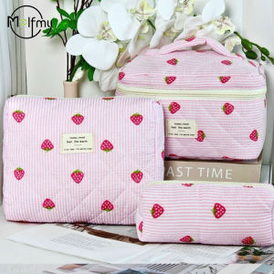 3 CÁI Túi Trang Điểm Nơ Quilting Phụ Nữ Túi Mỹ Phẩm Dây Kéo Di Động Trang Điểm Du Lịch Tổ Chức Lưu Trữ Túi Xách Túi Đựng Đồ Vệ Sinh 20252026
