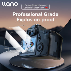 Llano Camera Tempered Glass For Canon R50 R62 R8 G7X3 850D M200 R6 R7 R100 R10 M6II M50II G7X2 Water-proof Camera Screen Protector HD Clear LCD Protective Film Glass