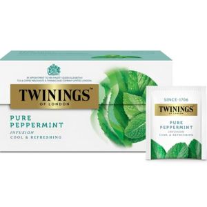 Twinings Peppermint Tea – 50g | 25 Tea Bags | Refreshing Herbal Infusion 100% Original | Ships from Korea | Delivery Time: 8 Days