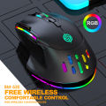 FIREWOLF RGB Gaming Rechargeable Wireless and Wired Gaming mouse BM520. 