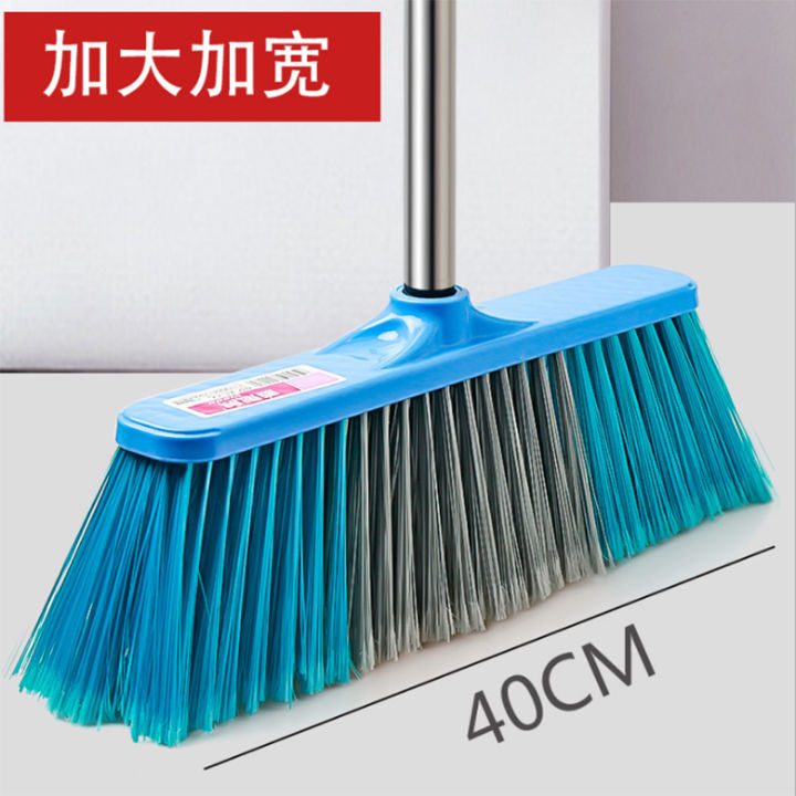 Bristle broom household single stainless steel broom for sweeping the