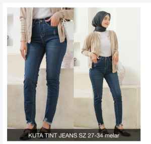 CELANA JEANS WANITA GIRVAN JEANS -SYS CLOTHIER