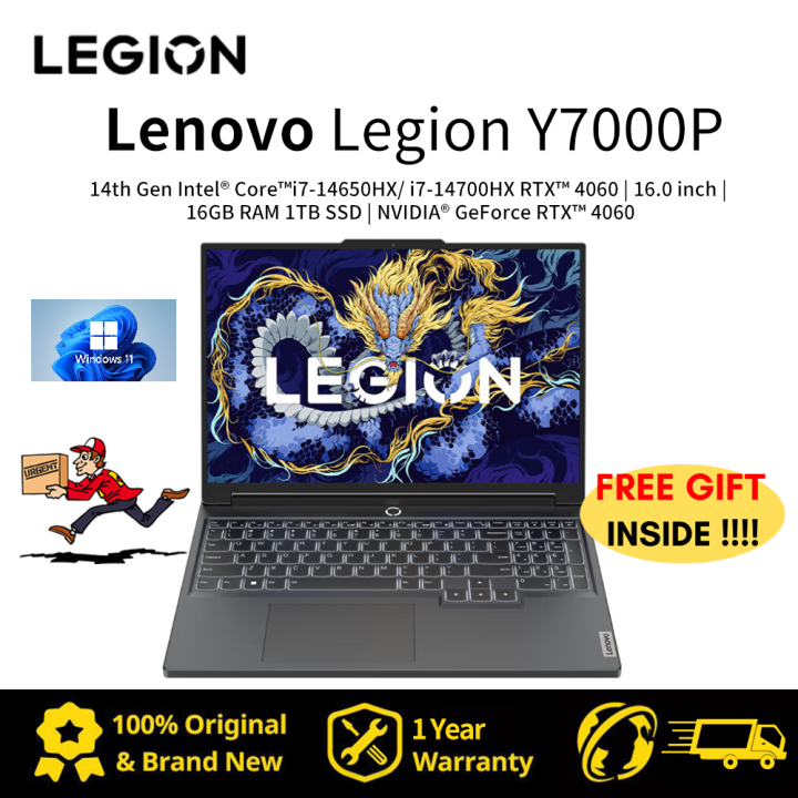 【1 Year Warranty】Lenovo Legion Y7000P 2024 Gaming Laptop/Lenovo Laptop