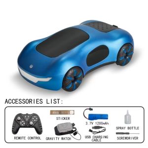 Childrens remote-controlled racing double spray stunt drift car four-wheel drive high-speed racing toy boy gift