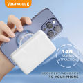 VoltVogue Magnetic Powerbank 10000mAh Portable Wireless 15W Power Bank Fast Charging PD 20W Wired Mini Pocket Magnetic Power bank Back Up Charger For iPhone For Type C Android. 