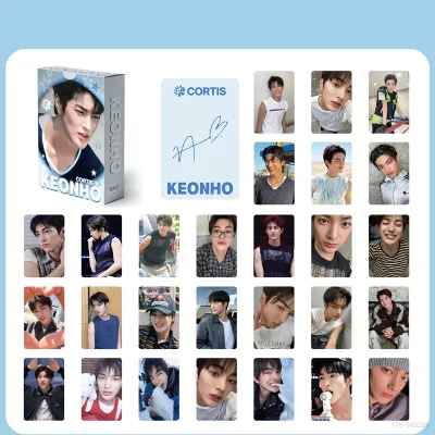 ZJT ZJT 55PCS/Set CORTIS KEONHO LOMO Card GREENGREEN Postcards Collection KPOP Star Peripheral JTZ JTZ