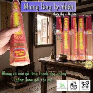 Nhang 4 Tấc Cho Bàn Thờ Gia Tiên Thơm Tự Nhiên Không Chất Tạo Mùi Thích Hợp Dùng Thường Xuyên