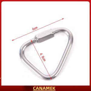 Miễn phí vận chuyển✨ Móc khóa tam giác móc khóa bằng thép không gỉ Móc khóa móc khóa khóa vít