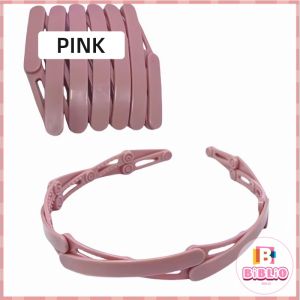 Biblio【Ready in Stock】 1Pc Retractable Headband Portable Hairband Female Summer Invisible Hairband