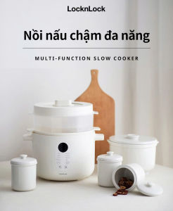 Nồi nấu chậm đa năng Locknlock dung tích 2.5L EJP164IVY – Chính Hãng