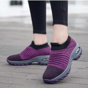 Best Seller Women K-Fashion Socks Shoes 1839 Slip On Breathable Ladies Sneakers Korean Fashion Low Cut Comfortable Rubber Shoes COD