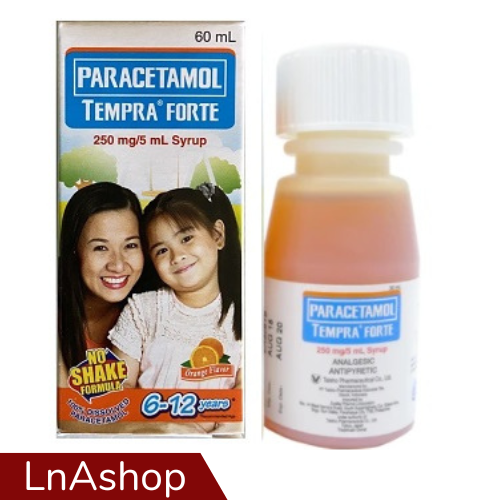 Tempra Forte Syrup Orange 60ml (6-12yrs) | Lazada PH