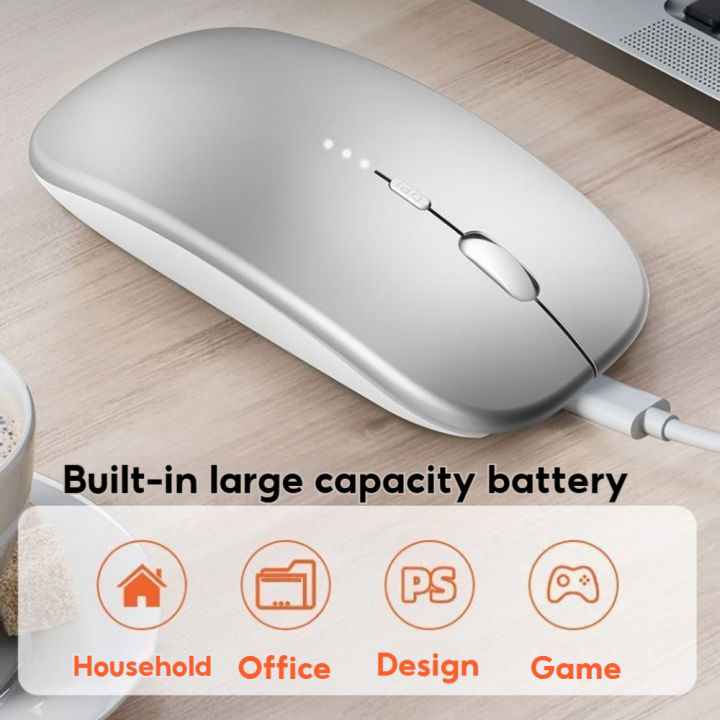 Mouse With Interface Rechargeable Mouse Type-C Interface Dual-mode Power Display Version ...