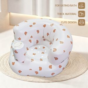 Baby Inflatable Chair PVC Kerusi Bayi Makan Inflatable Baby Seat Baby Dining Chair Baby Sofa Baby Feeding Chair Kids
