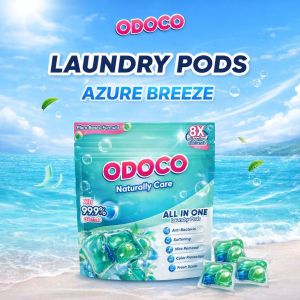 Odoco 150 pcs Lavender Laundry Capsules Laundry Pod Detergent Washing Machine Wash
