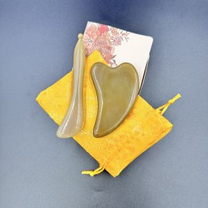 Combo Cạo Gió Đa Năng Và Chày Mắt Sừng Mát Xa Day Ấn Huyệt - Dụng Cụ Diện Chẩn