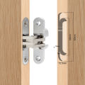 Stainless Steel Concealed Cross Hinge /  Invisible Hinges / Concealed Hinges. 