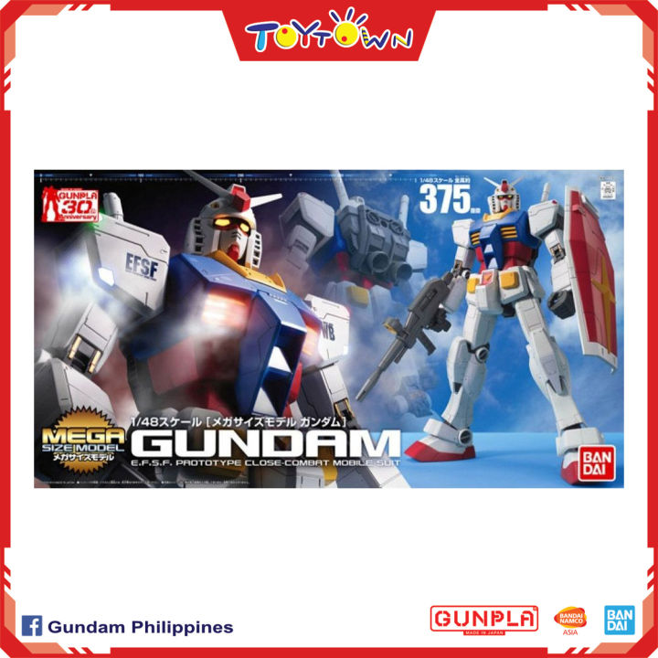 Gundam - Mega Size Model 1/48 RX-78-2 Unisex Gundam Toy