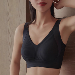 MeooLiisy Thin Cup Plus Size Minimizer Bra Push Up Full Coverage Lingeries for Women Seamless Non Wire Brassiere Underwear Ladies